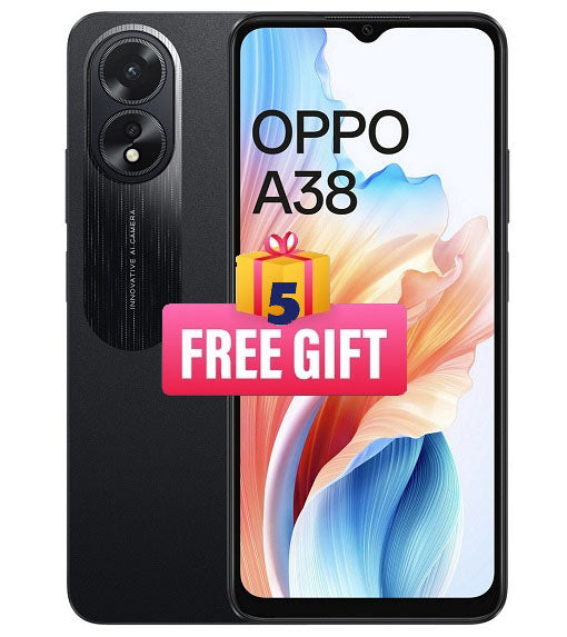 Oppo A38 128GB/4GB (5 FREE GIFTS)- OnePhone Singapore