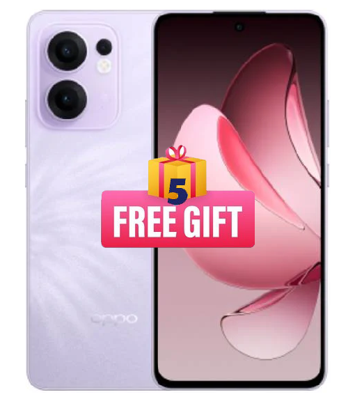 OPPO Reno 13F 5G 256GB/12GB (Q3 earbuds + 5 FREE GIFTS)