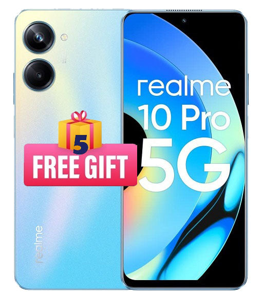 Realme 10 Pro 5G 256GB/8GB (5 FREE GIFTS)