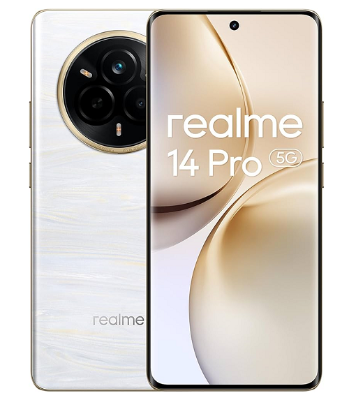 Realme 14 Pro 5G 512GB/(12GB + 14GB) (5 FREE GIFTS)