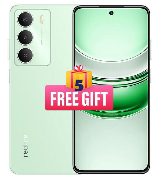 Realme 14x 5G 256GB/(8GB+10GB) (5 FREE GIFTS)