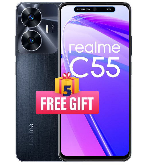 Realme C55 256GB/8GB (5 FREE GIFTS)
