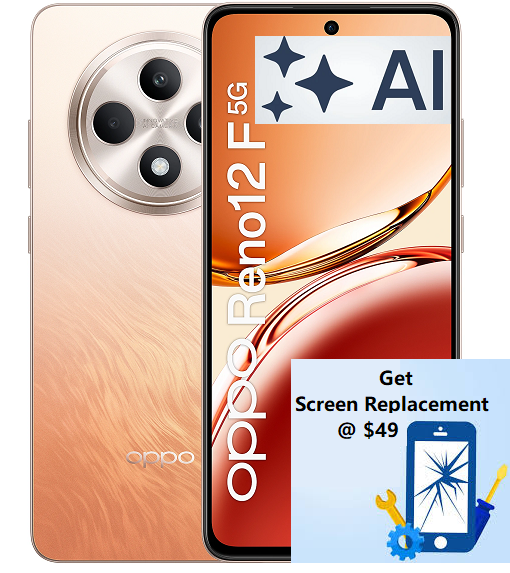 OPPO Reno 12F 5G 256GB/12GB (5 FREE GIFTS)