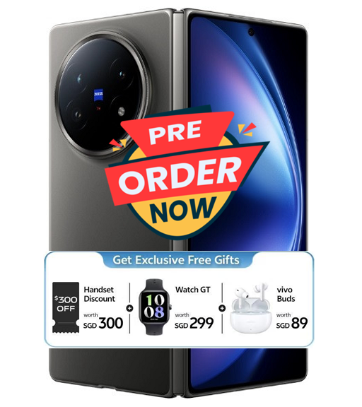 Vivo X Fold5 512GB/16GB (5 FREE GIFTS)
