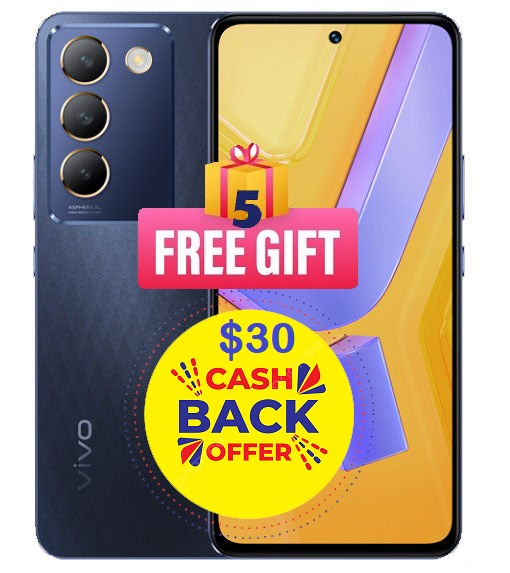 Vivo Y100 5G 256GB/8GB (5 FREE GIFTS)