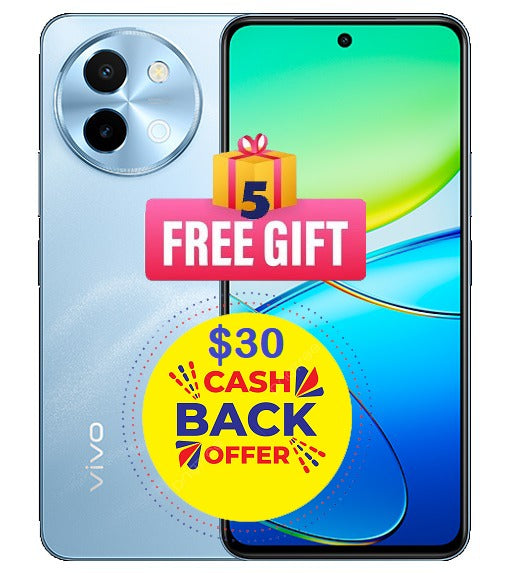 Vivo Y38 5G 256GB/(8GB+8GB) (5 FREE GIFTS)