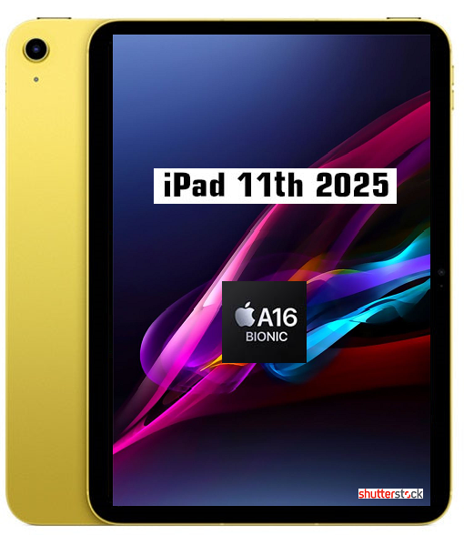 Apple iPad (A16) 11" 2025 128GB WiFi Tablet