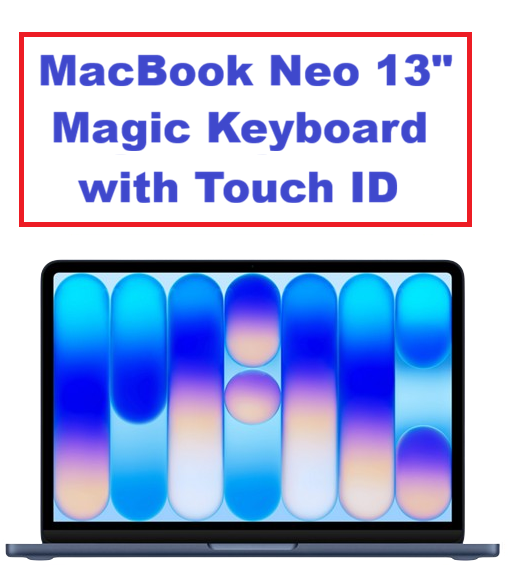 Apple MacBook Neo 512GB/8GB 13" Magic Keyboard with Touch ID