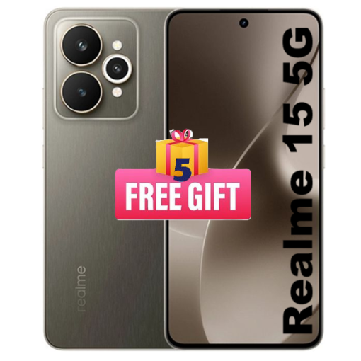 Realme 15 5G 256GB/12GB (5 FREE GIFTS)