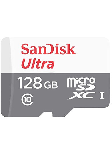 SanDisk 128GB Class 10 microSD Memory Card