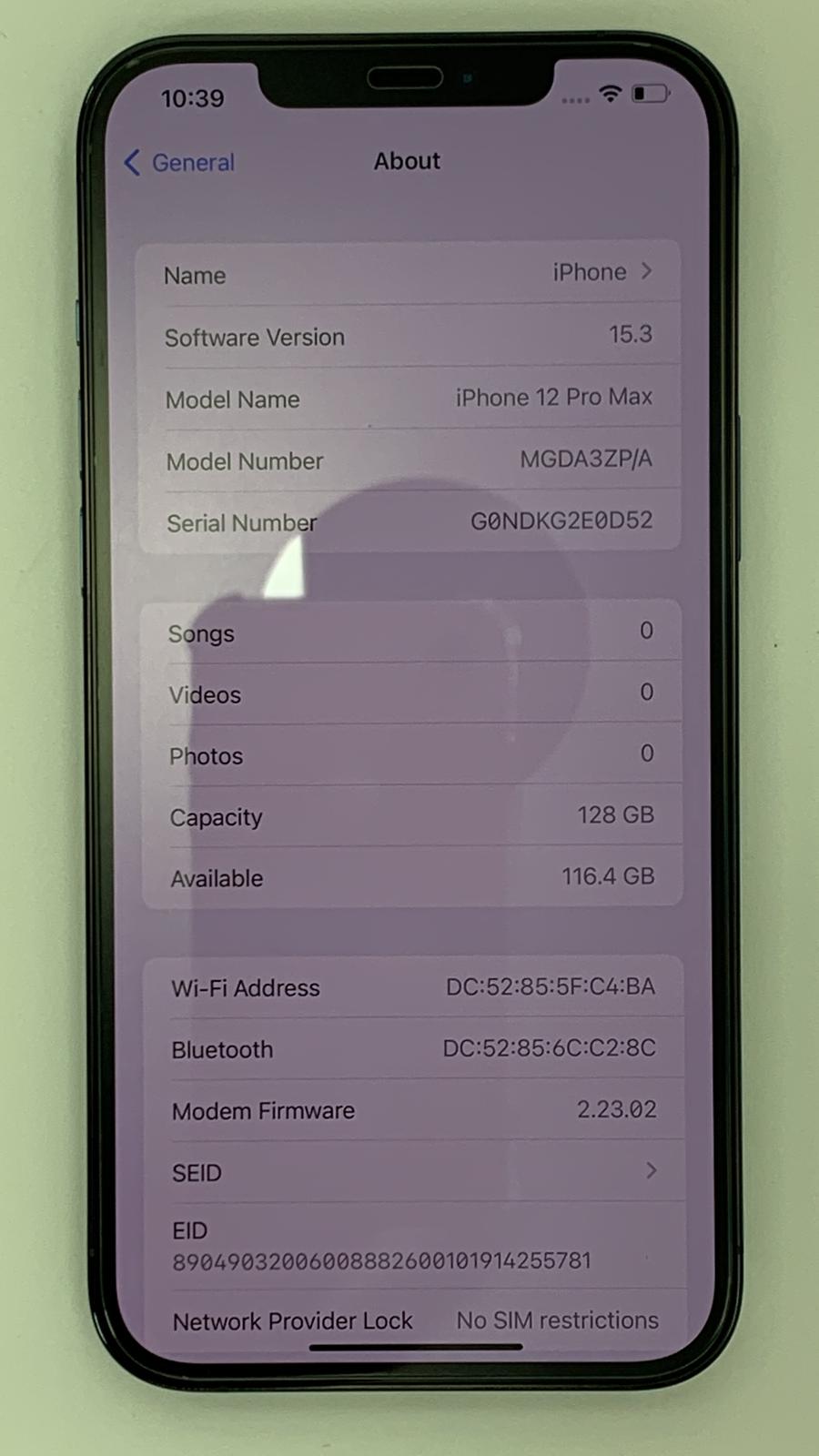 Apple iPhone 12 Pro Max 128GB (Used)