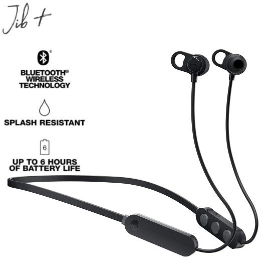 Skullcandy Jib+ Wireless Bluetooth Headphones with Mic