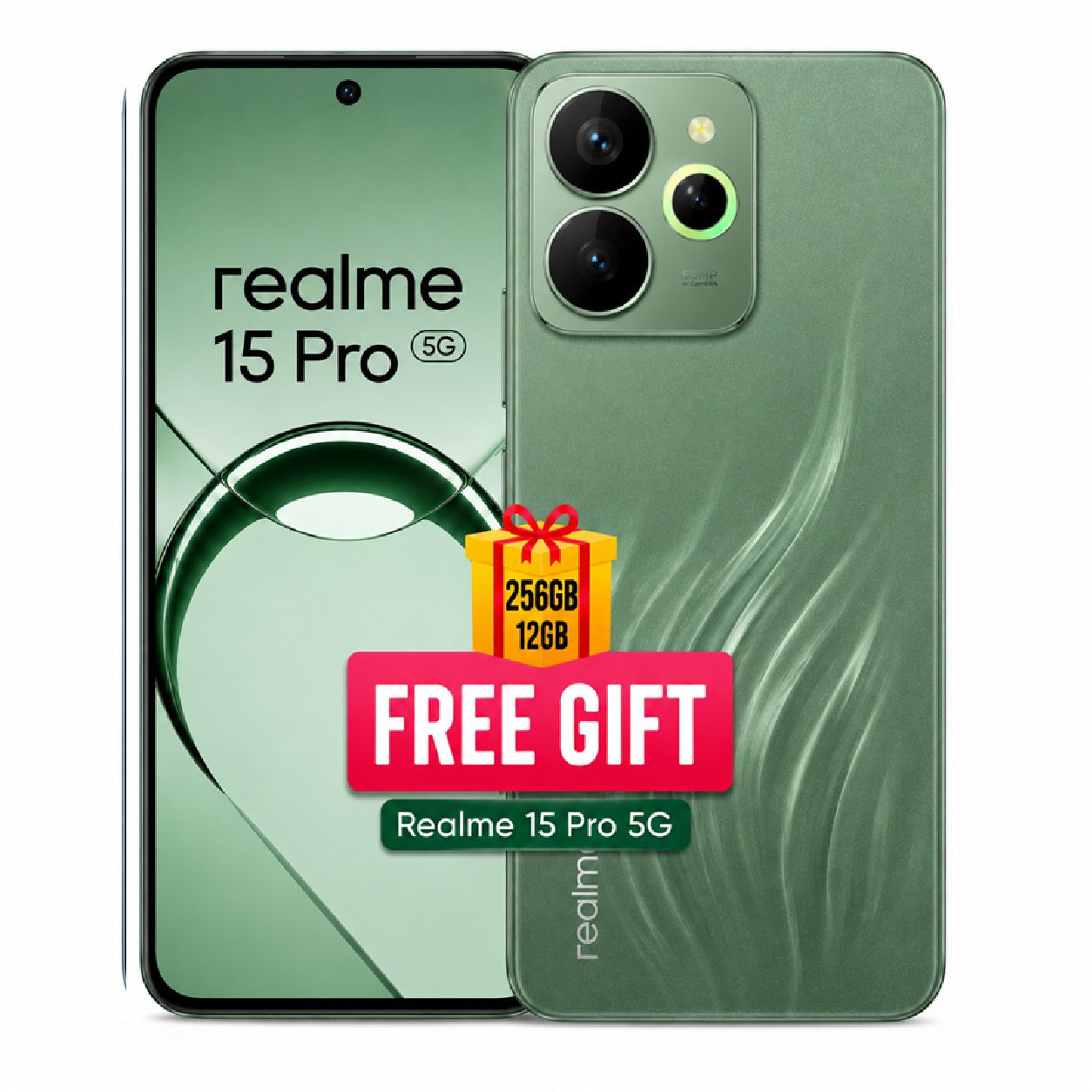 Realme 15 Pro 5G 512GB/12GB (5 FREE GIFTS)