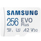 Samsung EVO Plus 256GB microSD Memory Card