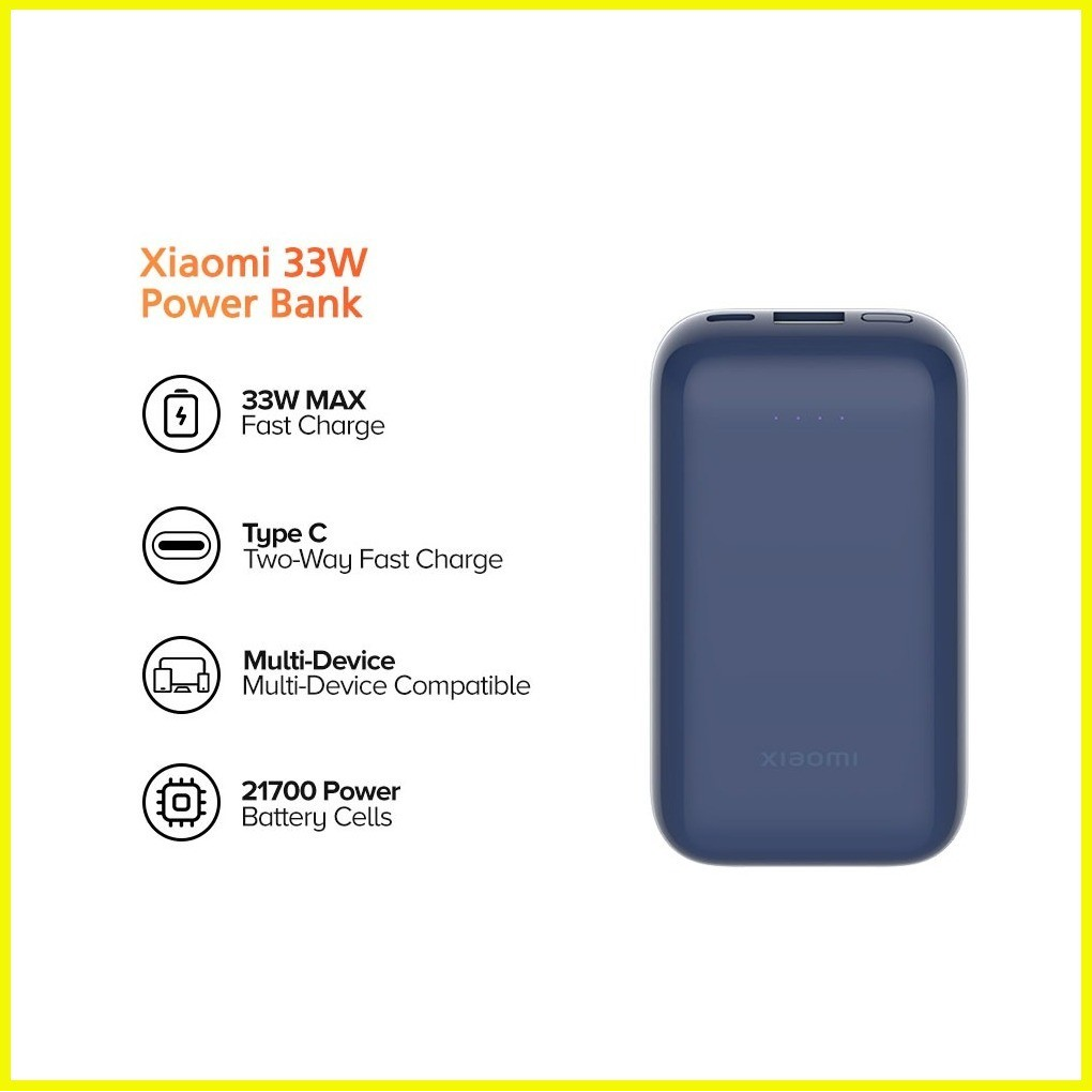 Xiaomi 33w Power Bank 10000mAh Pocket Edition Pro