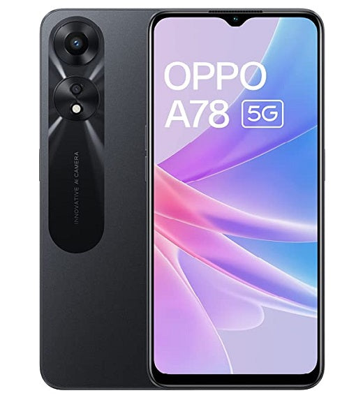 OPPO A78 スカイブラック 本体 Oppo A78 5G 128GB/8GB (5 FREE GIFTS) | OnePhone Singapore
