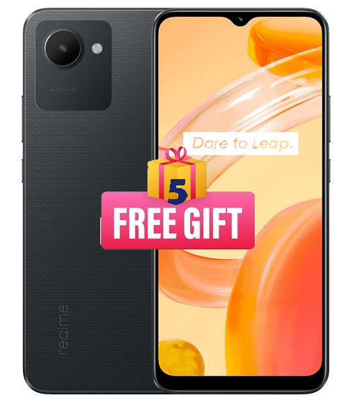 Realme C30 64GB/4GB (5 FREE GIFTS)