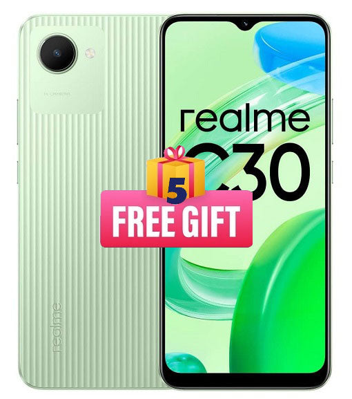 Realme C30 32GB/3GB (5 FREE GIFTS)