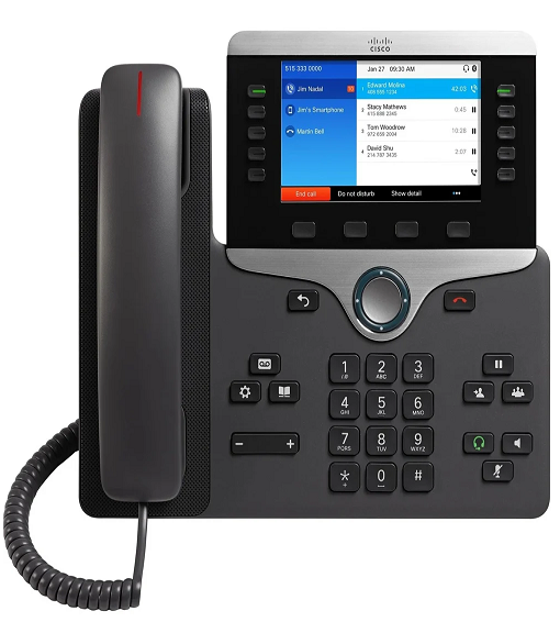 Cisco UC IP Phone 8851 with Multiplatform Phone firmware (CP-8851-3PCC-K9=)