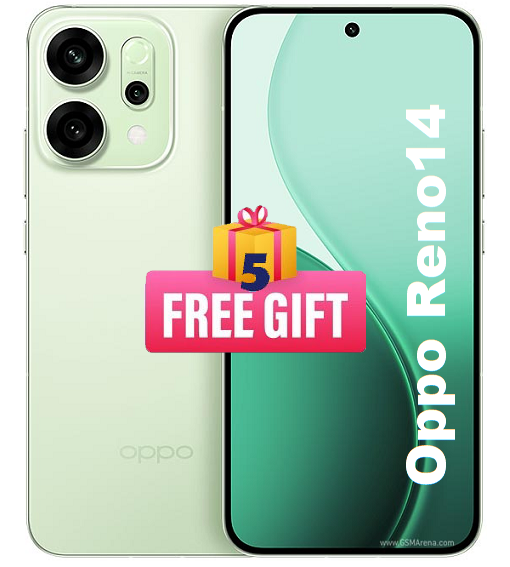OPPO Reno 14F 5G 256GB/12GB (5 FREE GIFTS)