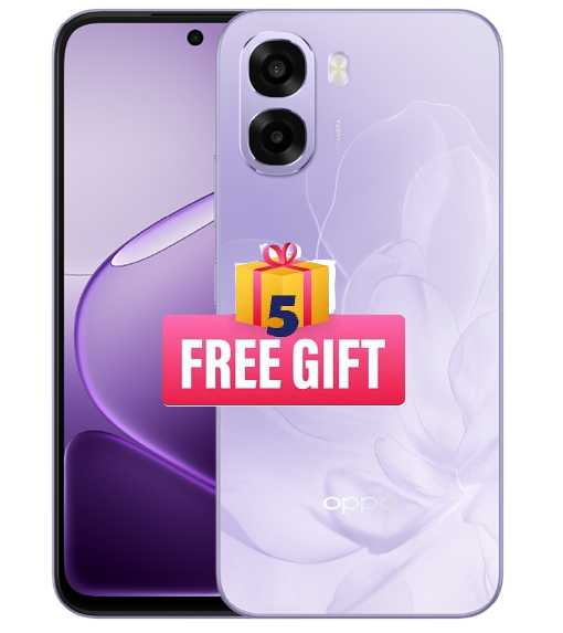 OPPO A6x 5G NFC 128GB+(4GB+4GB) (5 FREE GIFTS)