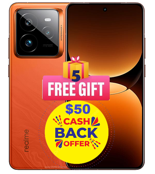 Realme GT 7 Pro 5G 512GB/12GB (5 FREE GIFTS + Cash Back)