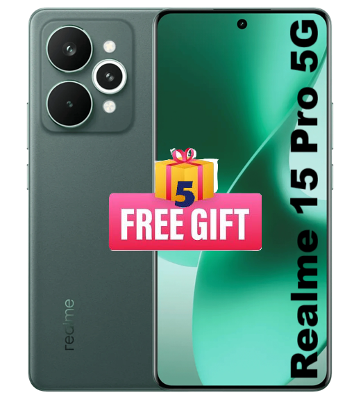 Realme 15 Pro 5G 512GB/12GB (5 FREE GIFTS)