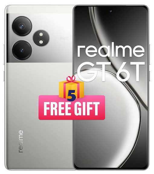 Realme GT 6T 5G 256GB/12GB (5 FREE GIFTS)