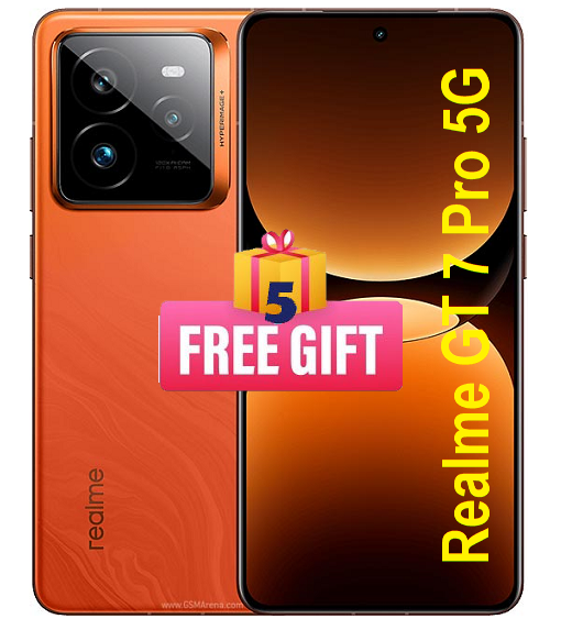 Realme GT 7 Pro 5G 512GB/12GB (5 FREE GIFTS)