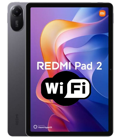 Redmi Pad 2 WiFi 256GB/8GB Tablet + Free Cover
