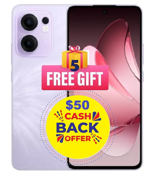 OPPO Reno 13F 5G 256GB/12GB (5 FREE GIFTS + Cash Back)