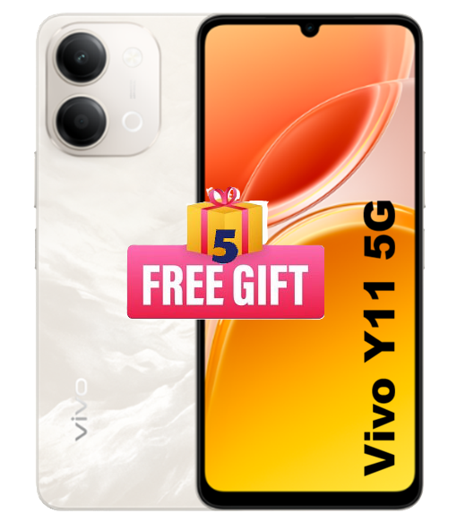 Vivo Y11 5G 128GB/(4GB+4GB) (5 FREE GIFTS)