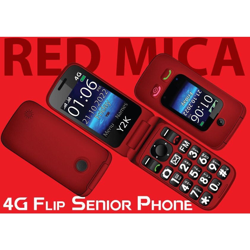 Y2K 4G Flip Senior Phone