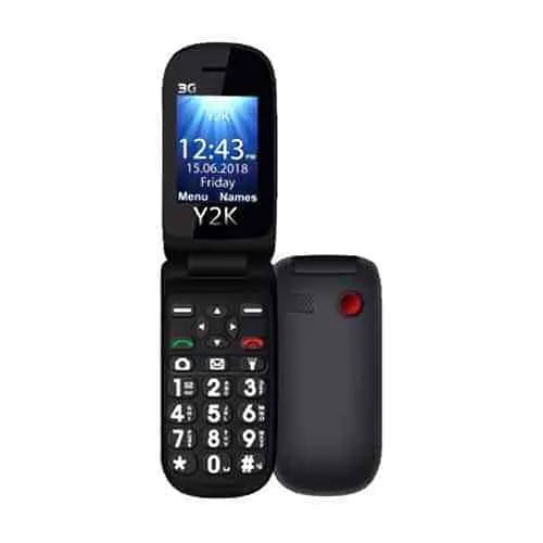 Y2K Flip 2 3G Senior Phone