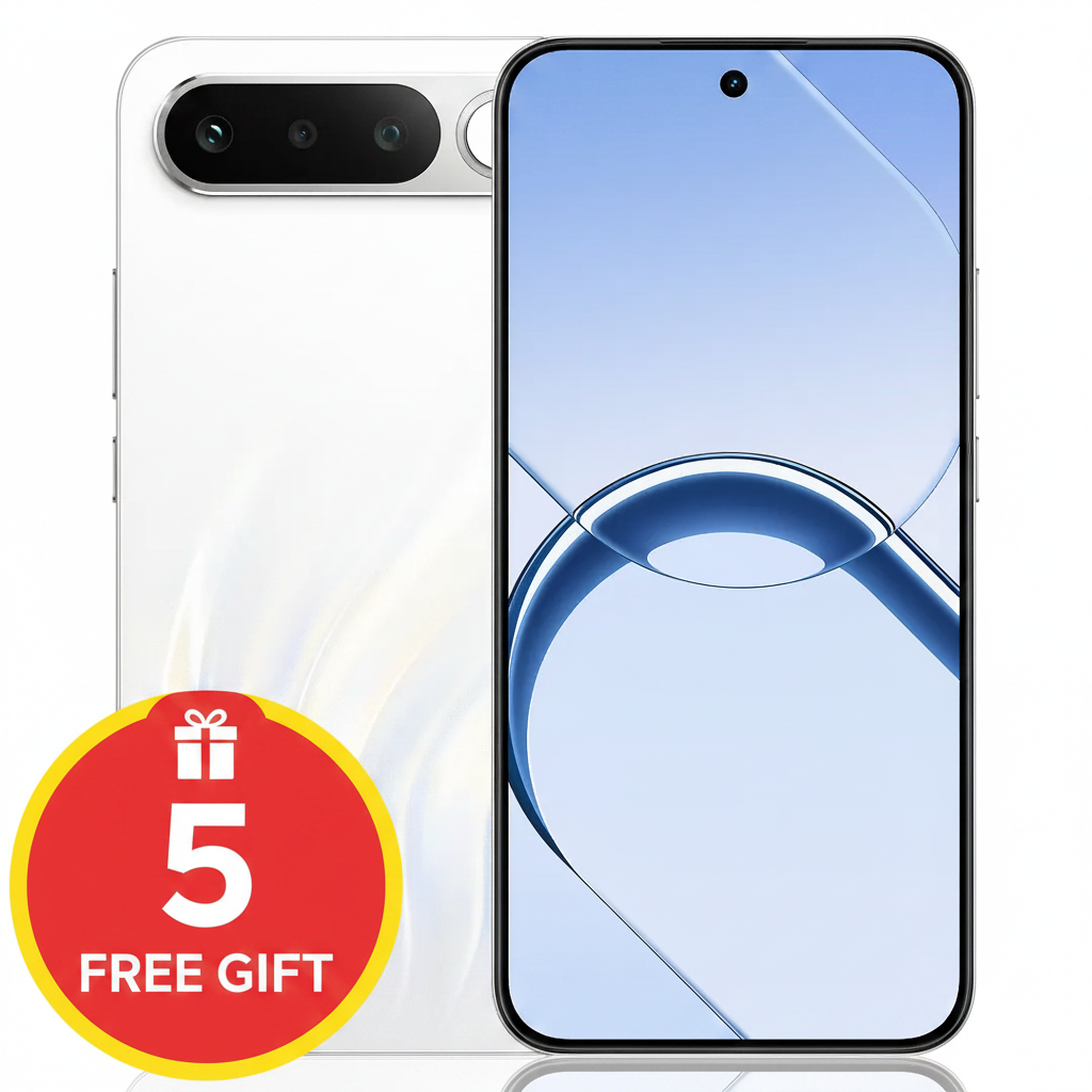 Realme 16 Air White with 5 FREE GIFTS