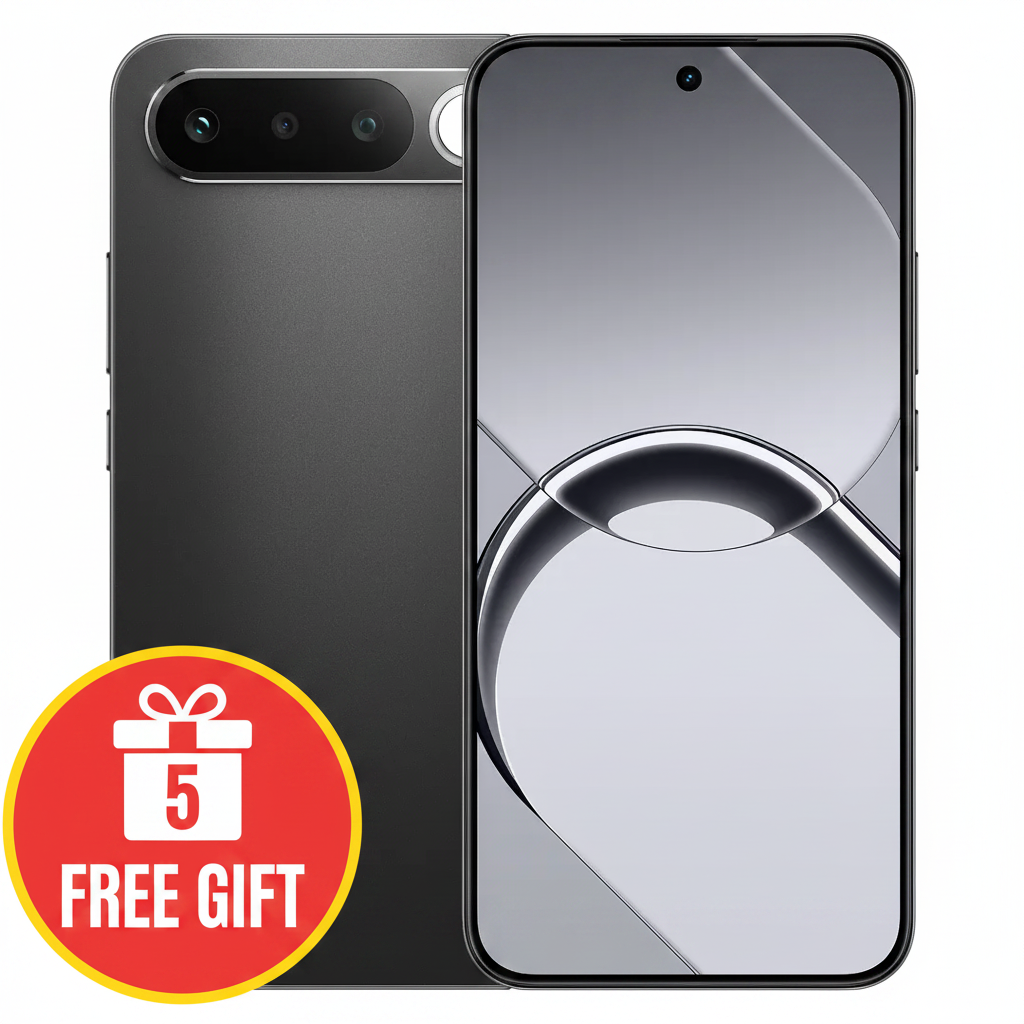 Realme 16 Air Black with 5 FREE GIFTS