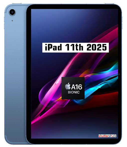 Apple iPad (A16) 11" 2025 256GB WiFi Tablet