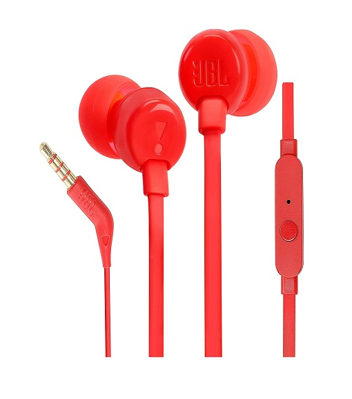 JBL Tune 110 Pure Bass Earpiece with Mic