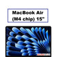 Apple MacBook Air (M4 chip) 256GB/16GB 15-inch