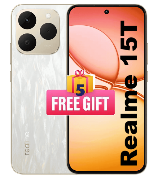 Realme 15T 5G 256GB/8GB (5 FREE GIFTS)