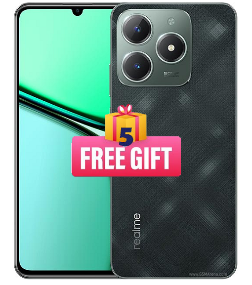 Realme C61 128GB/6GB (5 FREE GIFTS)