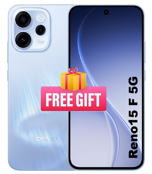 OPPO Reno 15F 5G 512GB/8GB (FREE GIFTS) (Delivery on 23rd Jan)
