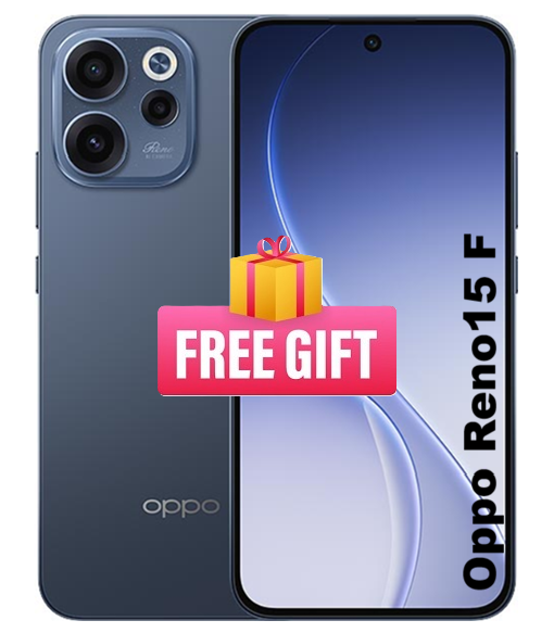 OPPO Reno 15F 5G 512GB/8GB (FREE GIFTS) (Delivery on 23rd Jan)