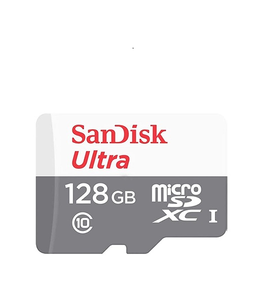 SanDisk 128GB Class 10 microSD Memory Card