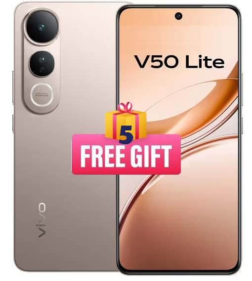 Vivo V50 Lite 5G 512GB/(12GB +12GB) 5 FREE GIFTS