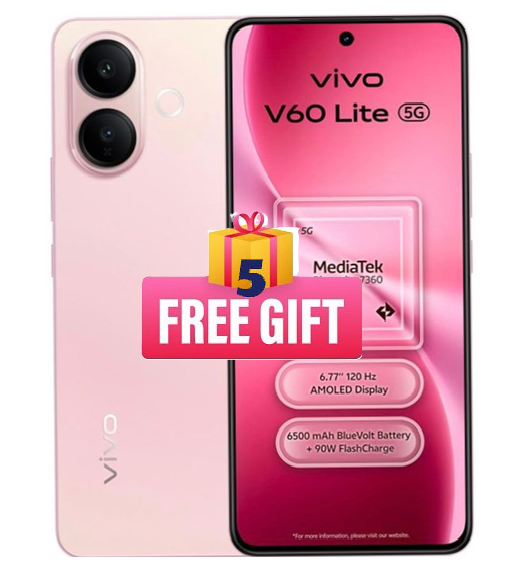Vivo V60 5G 256GB/12GB (5 FREE GIFTS)