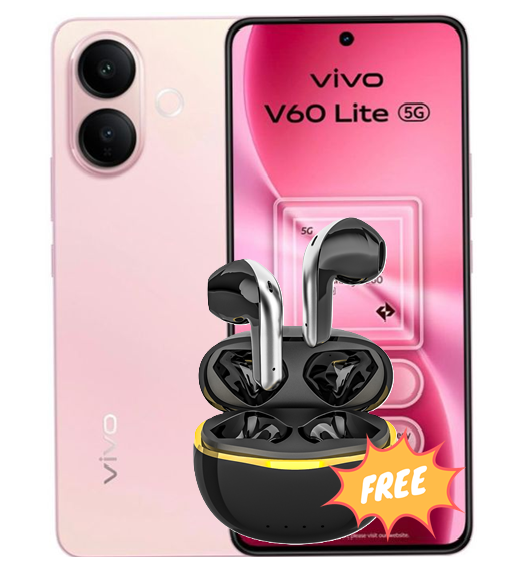 Vivo V60 Lite 5G 512GB/12GB + Free Vivo Selection Ear Buds