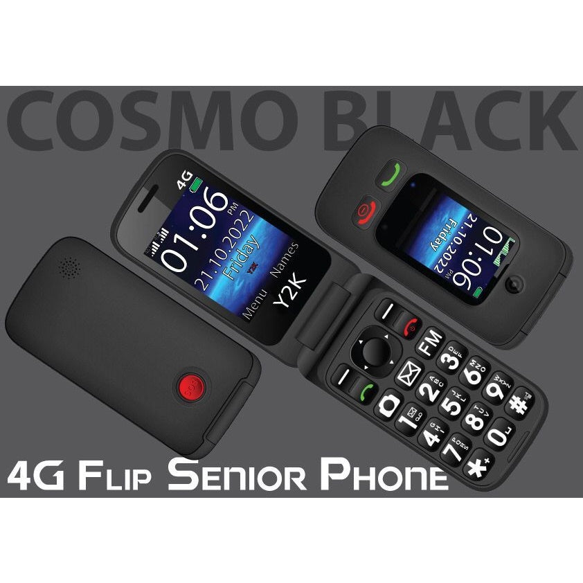 Y2K 4G Flip Senior Phone