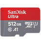 SanDisk 512GB Class 10 microSD Memory Card
