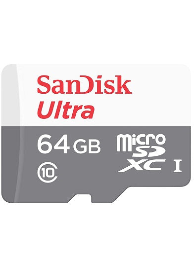 SanDisk 64GB Class 10 microSD Memory Card
